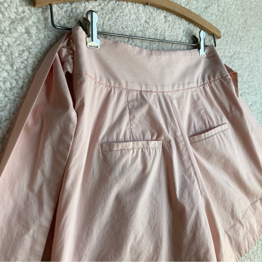 J Crew Women's blush pink high waisted shorts with pleat and bow detail, Sz 00 - Picture 15 of 16